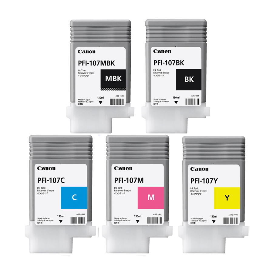 Canon PFI-107 Ink Cartridges